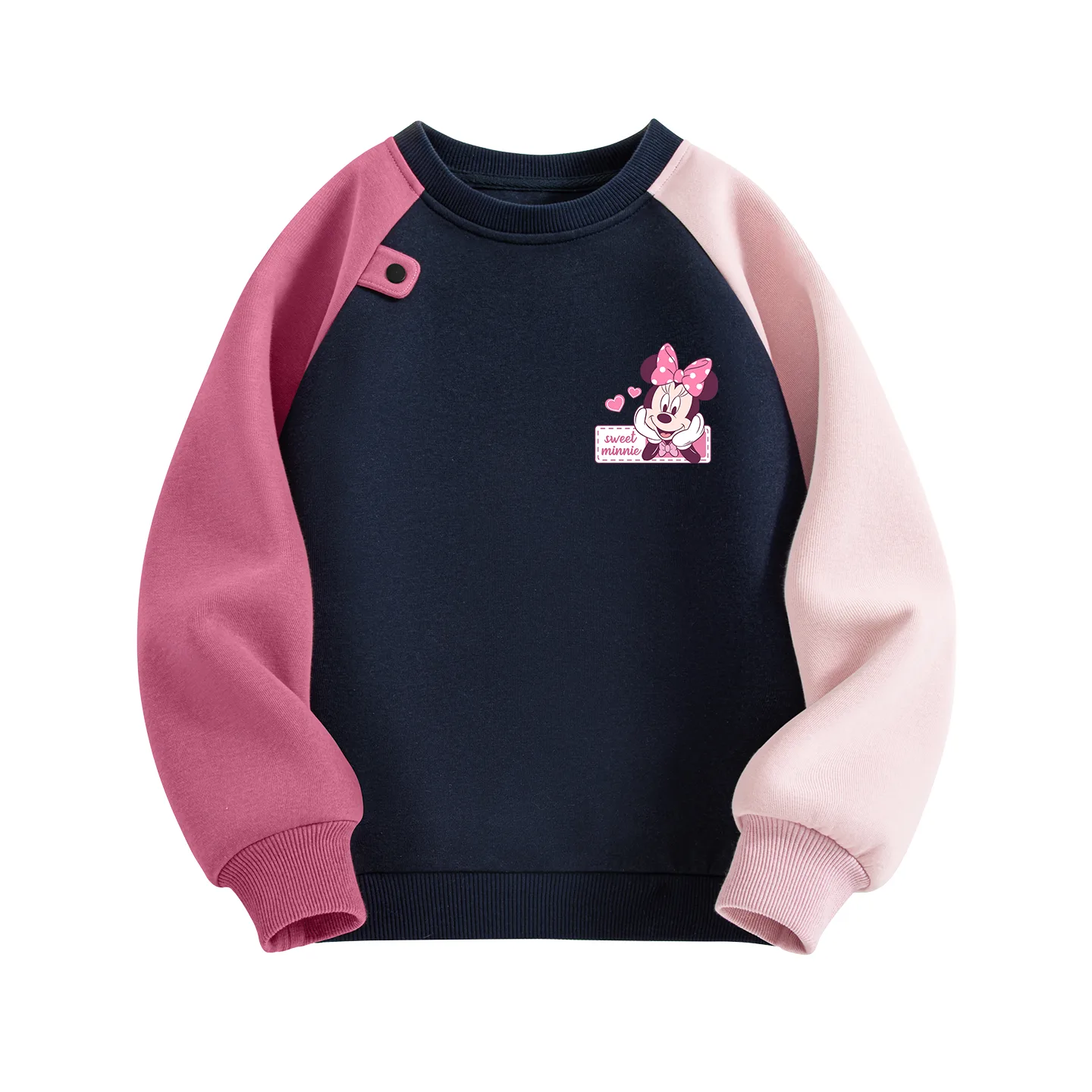 Детский свитшот с круглым вырезом Disney, Dimei Gni K Fuchsia