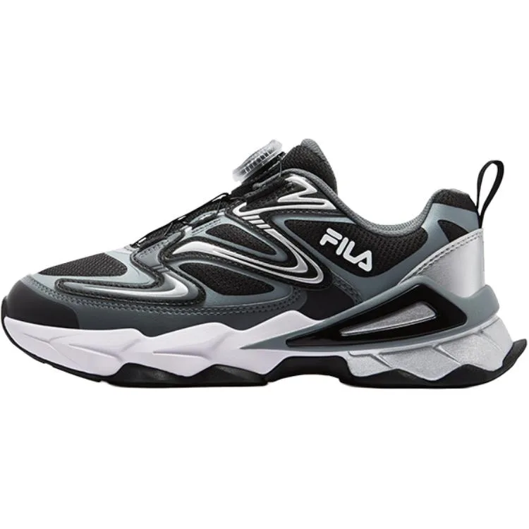 Кроссовки Heritage FHT Time Space Rebound Breathable Support low top детские FILA KIDS, Black/Castle Grey - BC