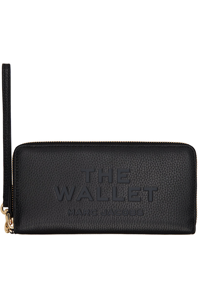 

Кожаный кошелек Continental Marc Jacobs, черный