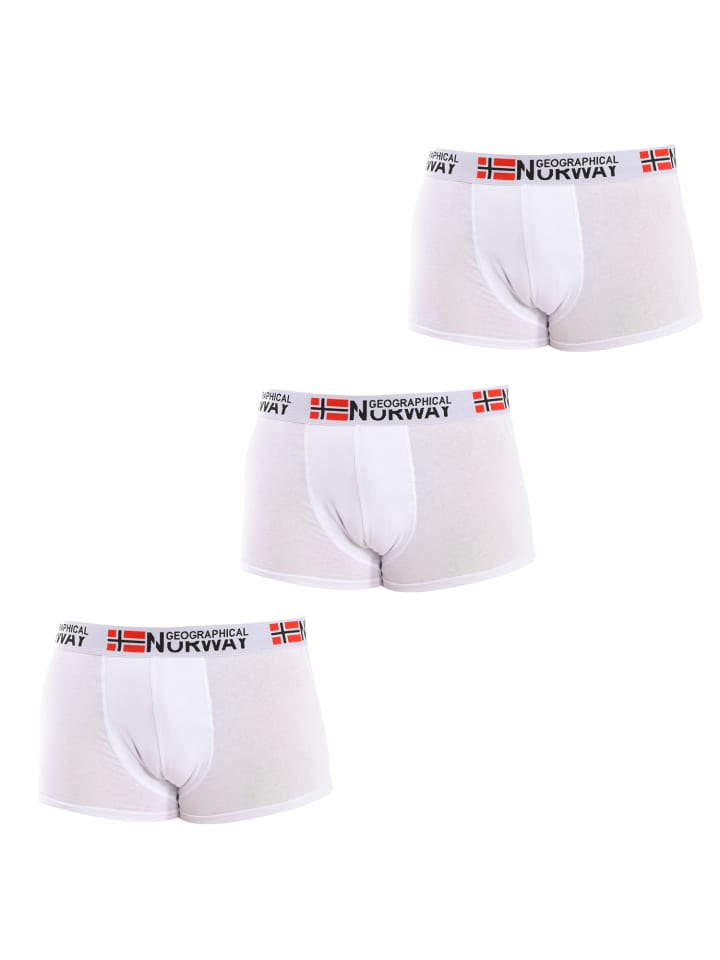 

Боксеры Geographical Norway, белый