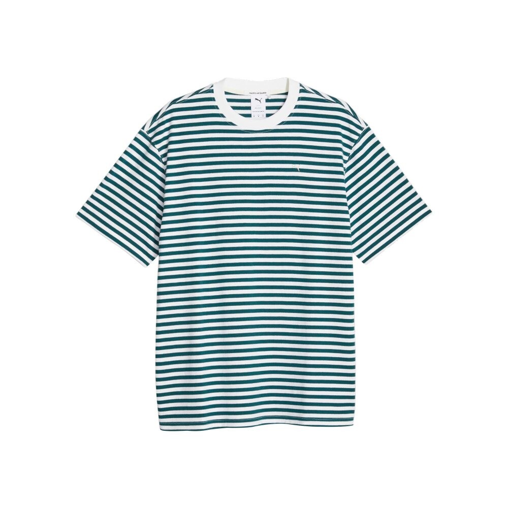 

Футболка Camiseta унисекс зеленая Puma, зеленый