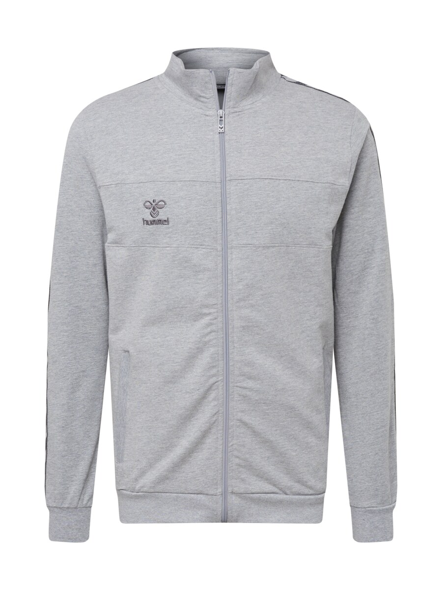 

Спортивная толстовка с капюшоном на молнии Hummel, цвет Dark grey/mottled grey