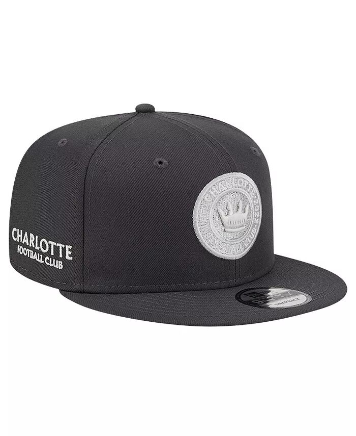 

Мужская темно-серая бейсболка Charlotte FC Minted 9FIFTY Snapback New Era, серый