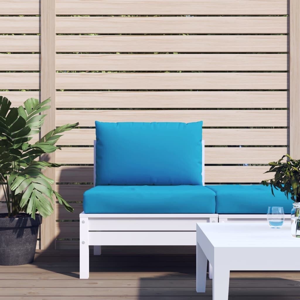 

Подушка-поддон 2 шт. Ткань с узором в виде листьев DKD HOME DECOR, светло-синий