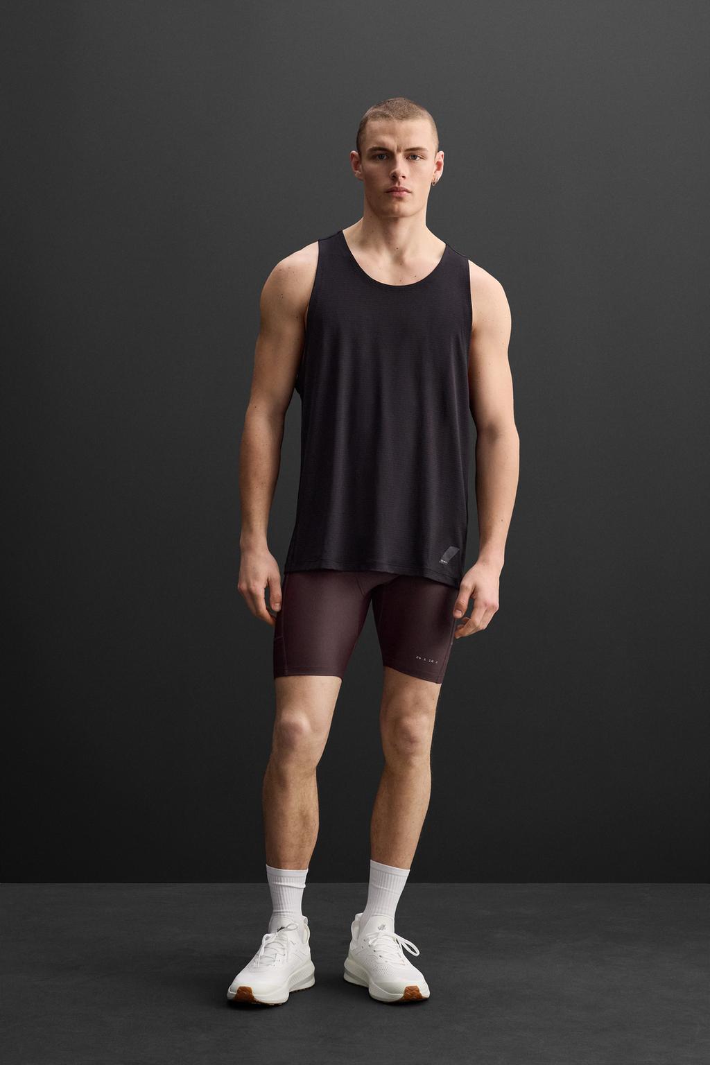 

Футболка для танковой подготовки ZARA, черный
