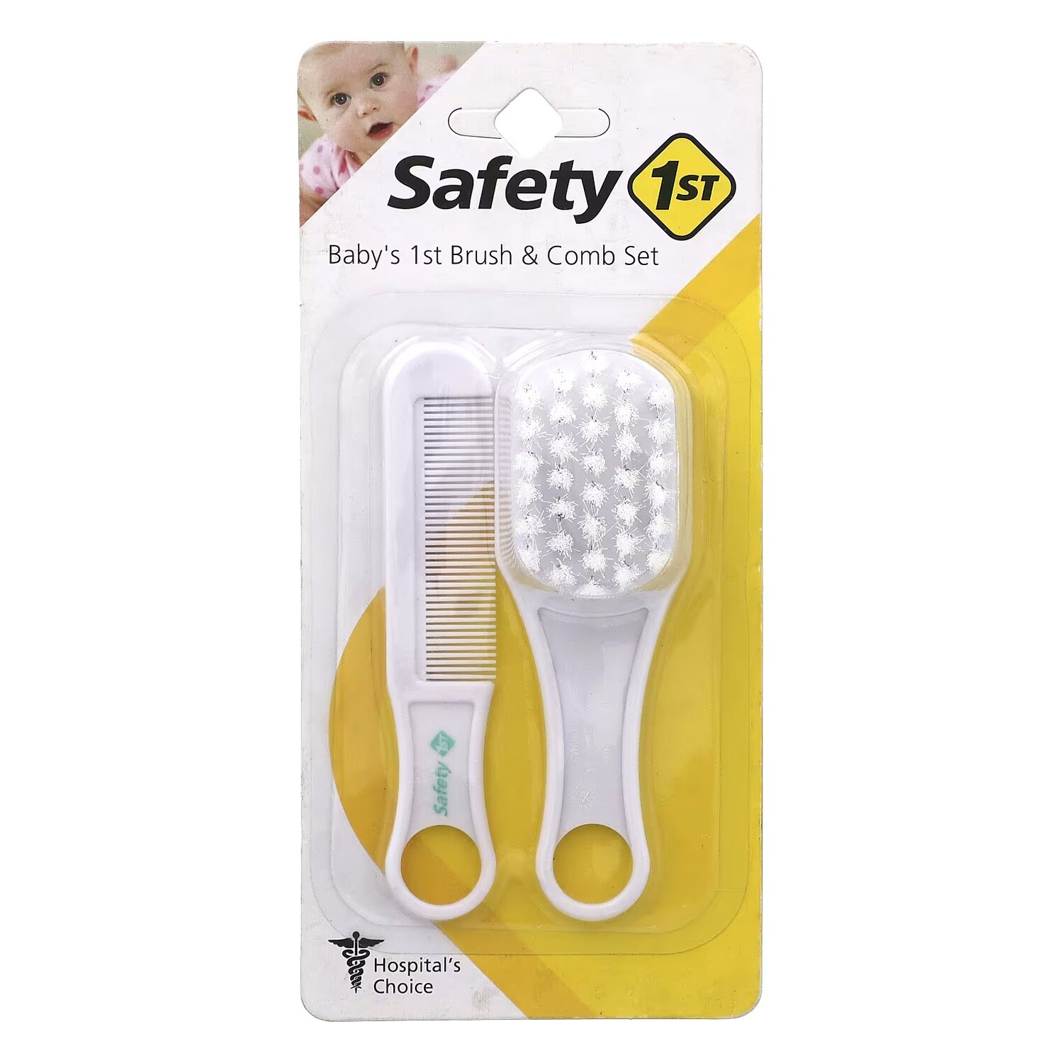 

Набор щеточек и расчески для первого ребенка Safety 1st, 2 предмета