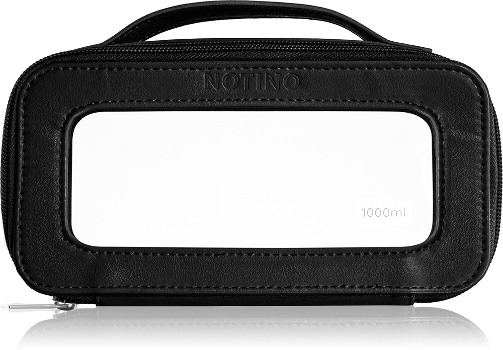 Дорожный набор для косметички в самолете Notino, black 20x10x5 cm