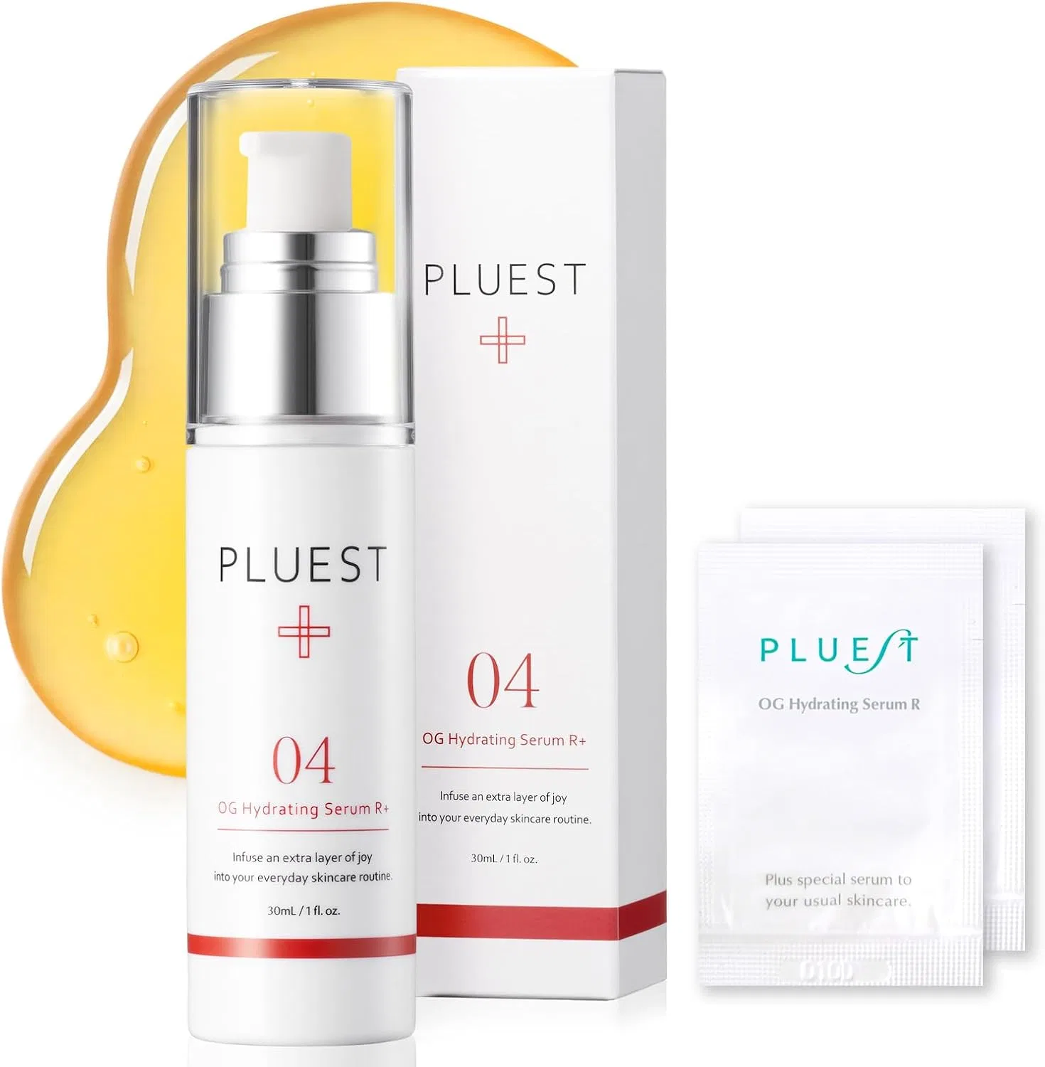 Сыворотка Pluest — Увлажняющая OG Hydrating Serum R+ с витамином C, ниацинамидом, 30 мл