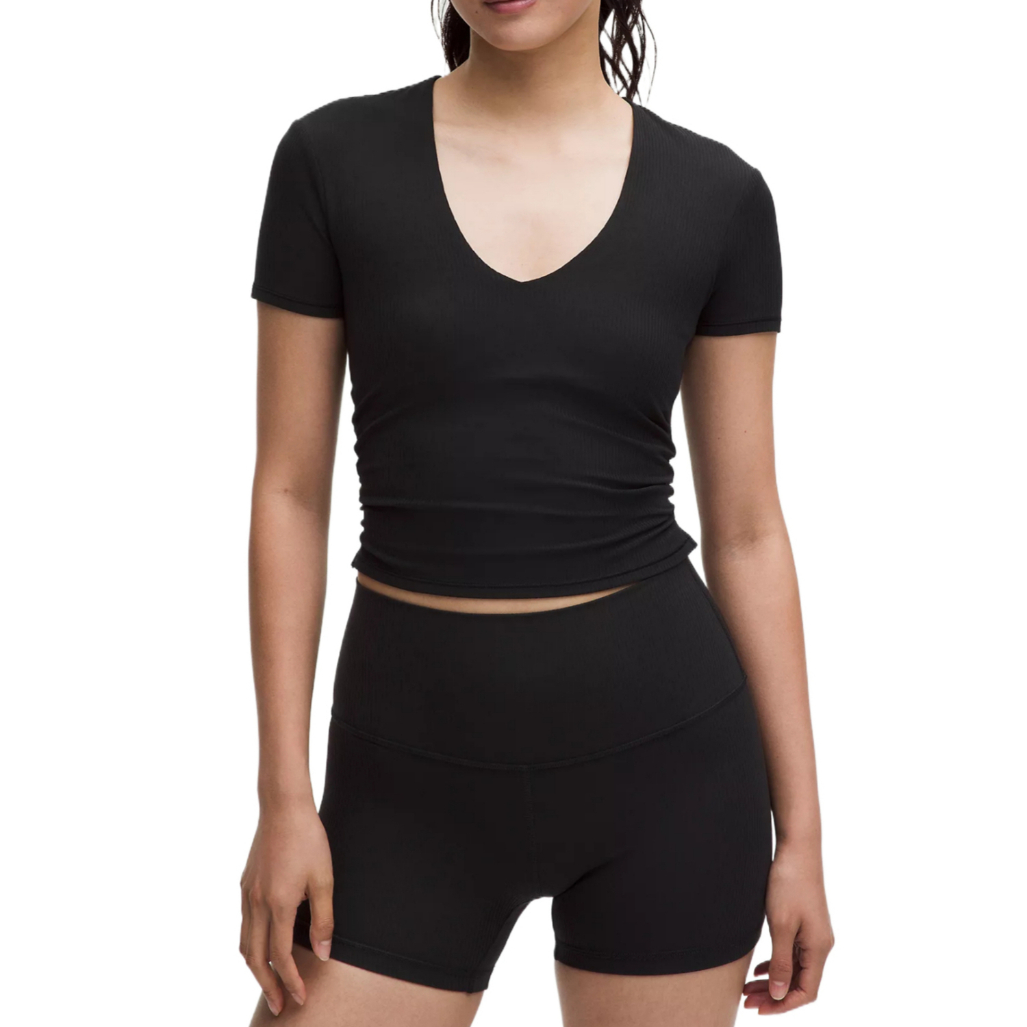 

Lululemon Футболка для йоги женская black