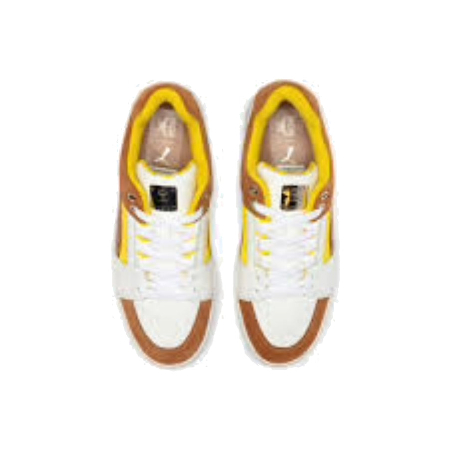 Кроссовки PUMA Slipstream Low MCM 'White Brown', белый — фото 2