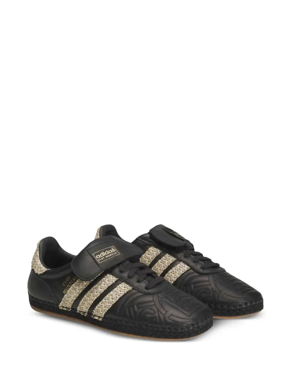 Кроссовки X edison chen mundial clot Adidas, черный — фото 2