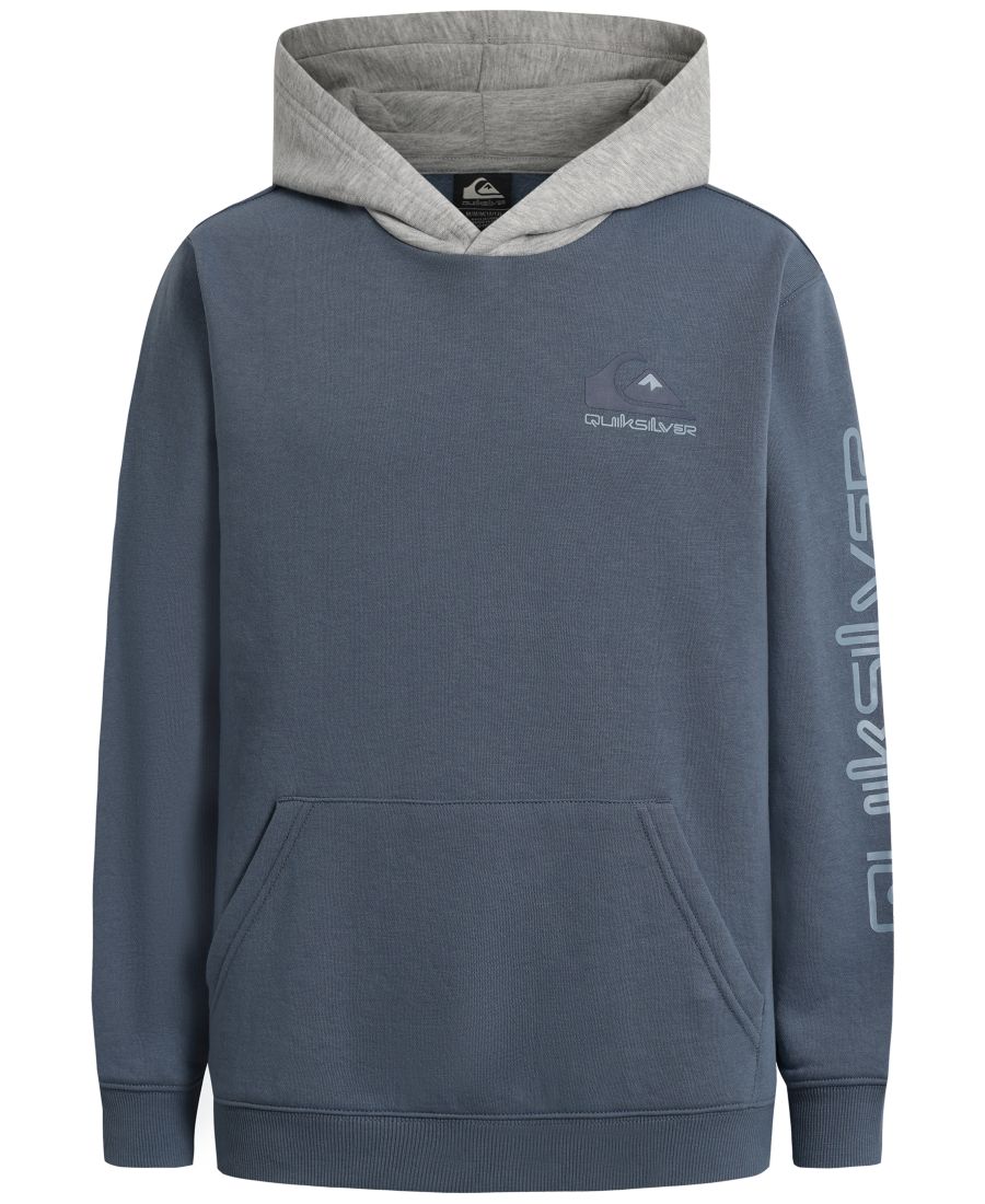 

Детская толстовка с длинными рукавами, цветные блоки, размер 8-20 Quiksilver, Stormy Seas