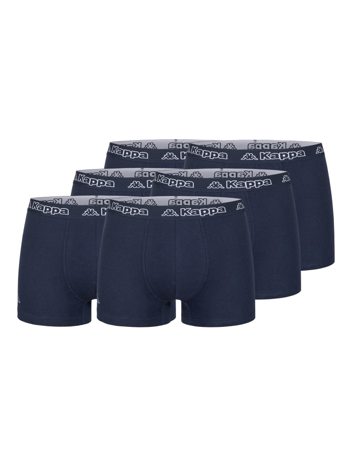 

Боксерские трусы Kappa, цвет kappa boxershorts 6er pack 6xnavy
