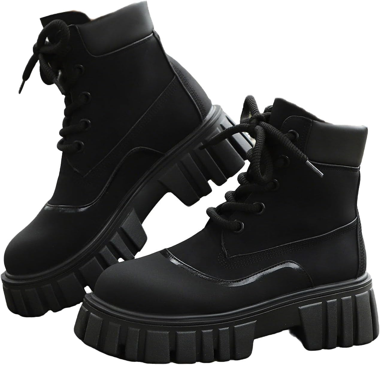 

Мужские ботинки с стальным носком, мужские ботинки для походов, легкие, водонепроницаемые, неразрушимые, строительные, для улицы и боя Generic, черный