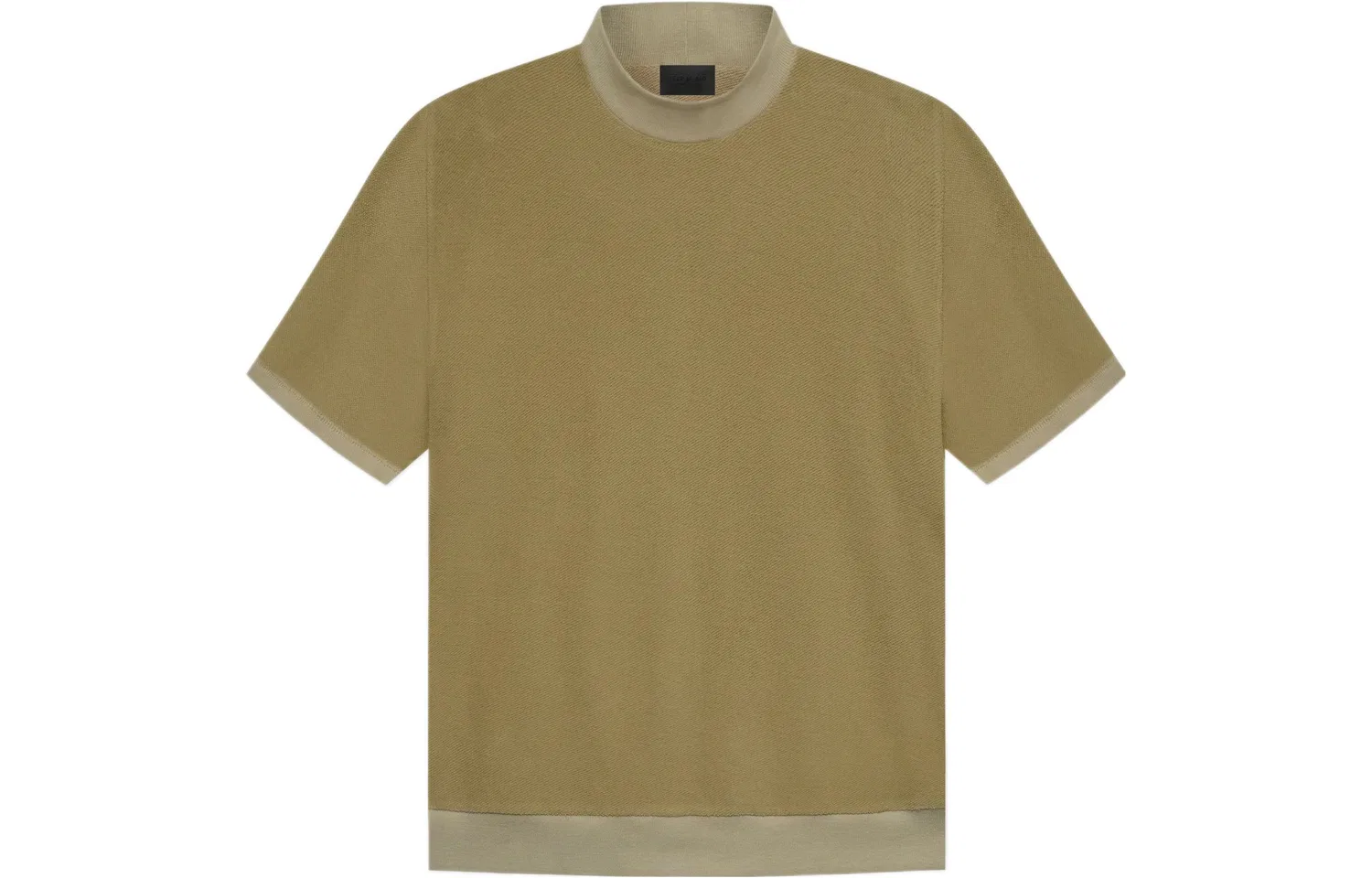 Свитшот с имитацией ворота Fear Of God Army Green