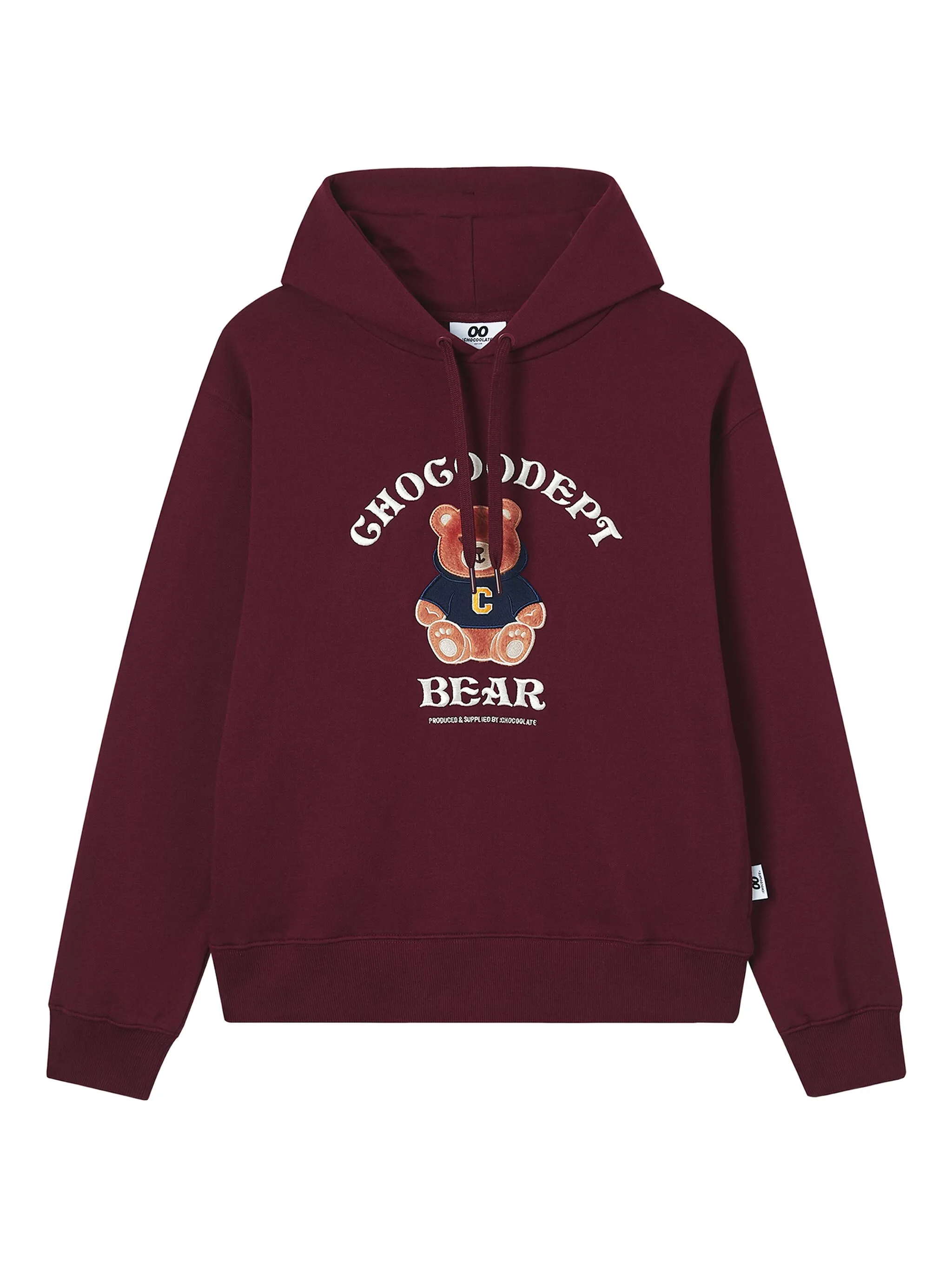 

Худи с вышитым логотипом Chocoolate, красный