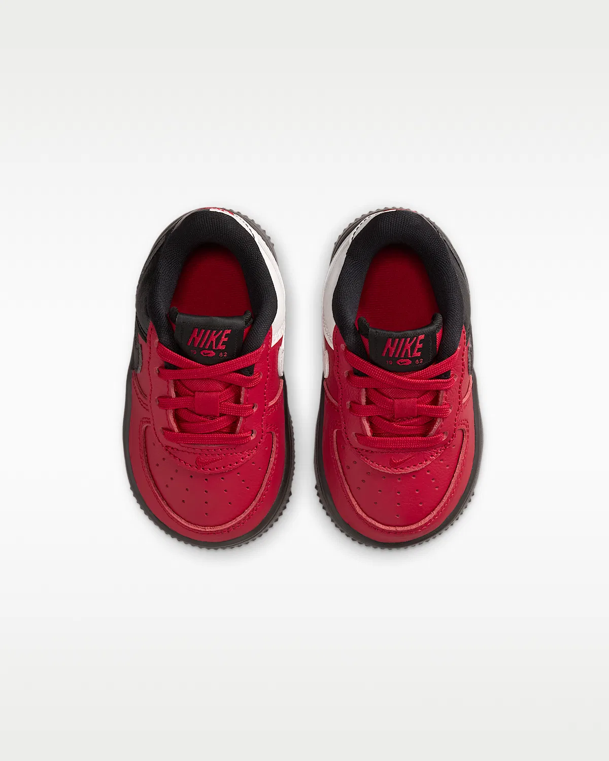 Детские кроссовки Nike Force 1 Low LV8 5, Gym Red/Summit White/Black — фото 4