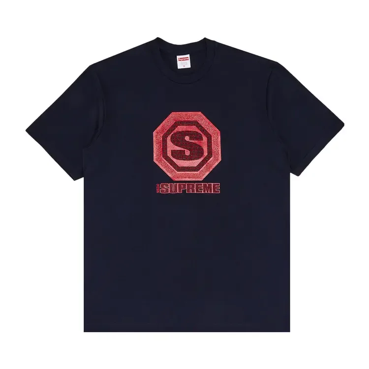 Футболка Supreme Blockbuster Tee 'Navy'