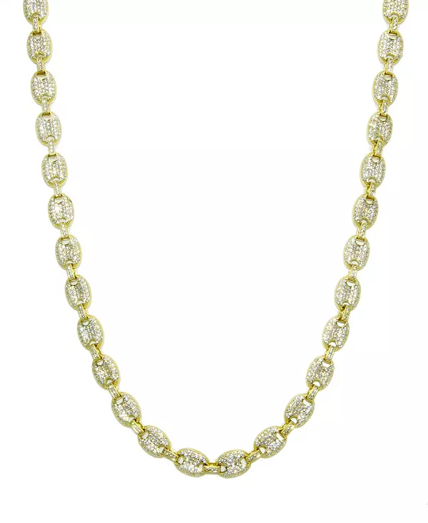 

Ожерелье (8 мм) из стерлингового серебра с кубическим цирконием и желтым IP Macy'S, yellow