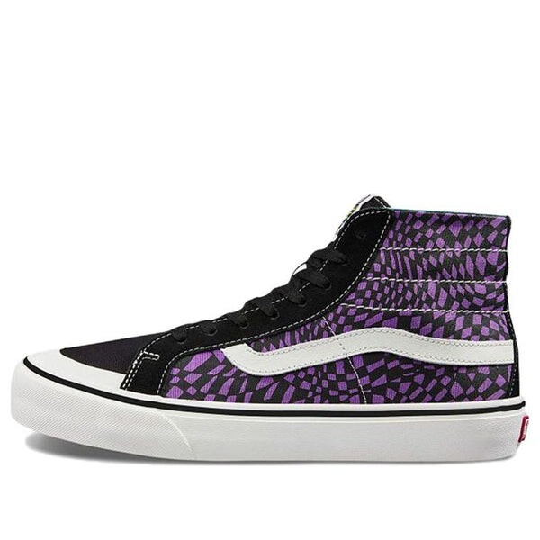 

Кроссовки sk8-hi 138 decon sf 'black purple' Vans, черный