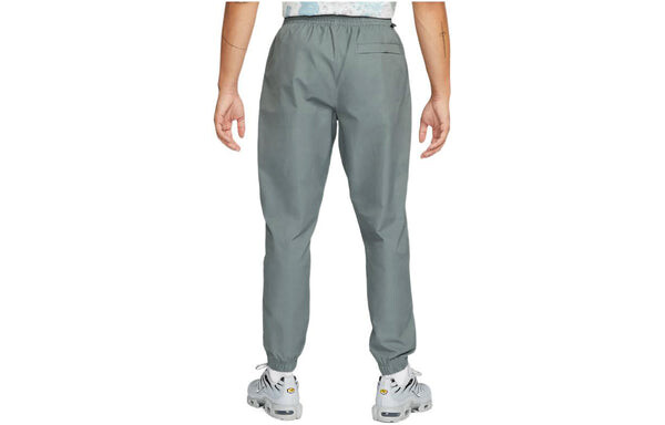 Брюки men's nsw spe wvn athleisure casual sports woven bundle feet long pants/trousers gray Nike, мультиколор — фото 4