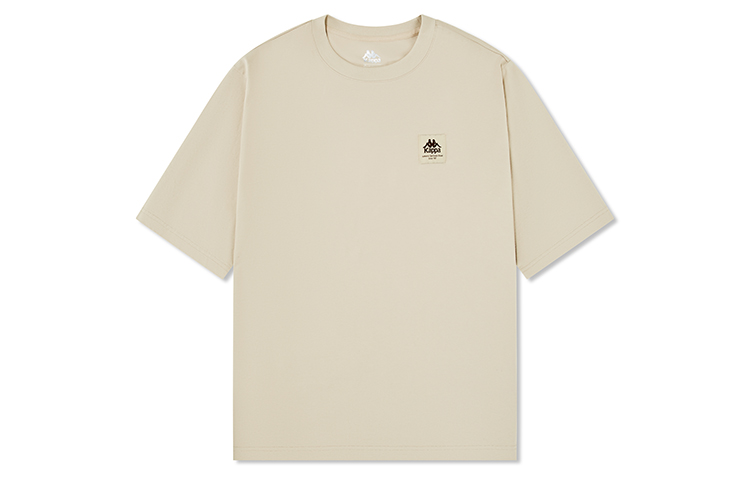 

Футболка с втачным рукавом унисекс Kappa, sea sand-6324