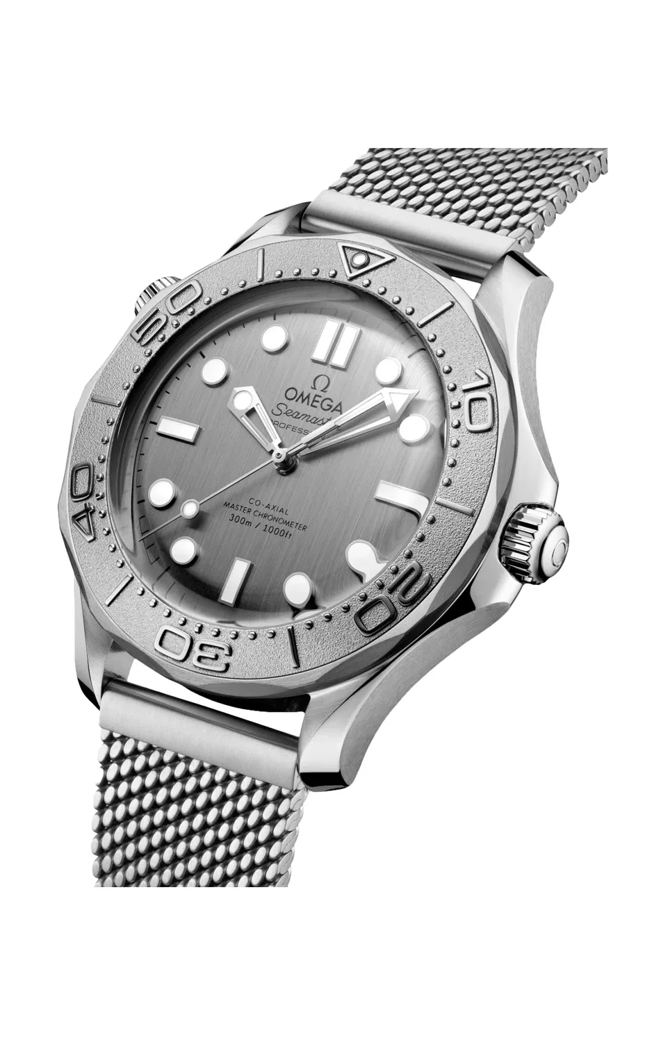 SEAMASTER DIVER 300M 42 ММ, НЕРЖАВЕЮЩАЯ СТАЛЬ НА НЕРЖАВЕЮЩЕЙ СТАЛИ - 210.30.42.20.06.002 OMEGA, золотой — фото 3