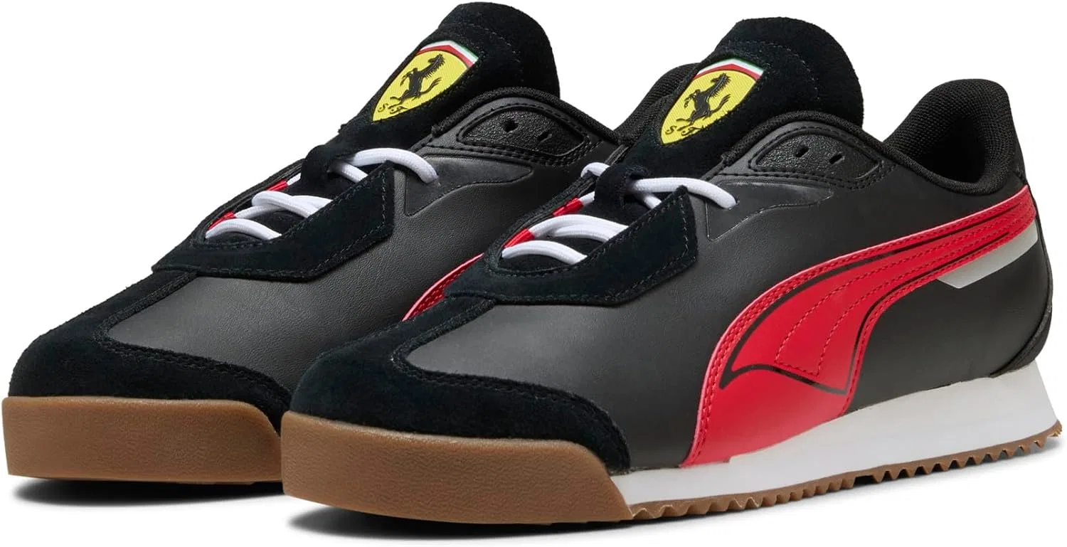 Мужские кроссовки PUMA Scuderia Ferrari Roma, Puma Black Rosso Corsa Puma Black Rosso Corsa — фото 2
