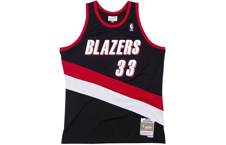 

X Nba Trail Blazers 99 Scottie Pippen Swingman майка Mitchell Ness, черный
