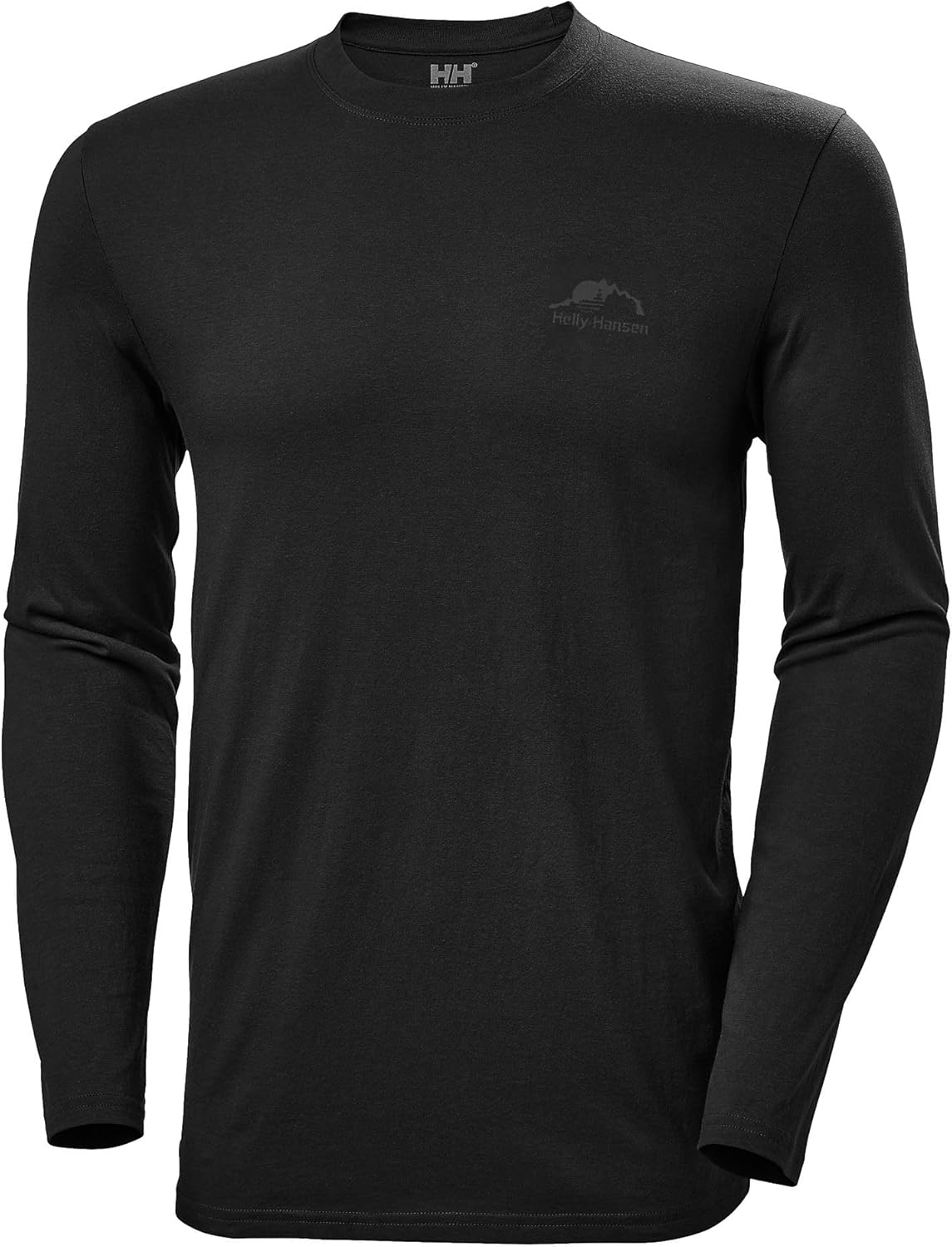 

Мужская футболка Helly-Hansen Nord Graphic с длинным рукавом Helly Hansen, 983 Ebony, Черный, Мужская футболка Helly-Hansen Nord Graphic с длинным рукавом Helly Hansen, 983 Ebony