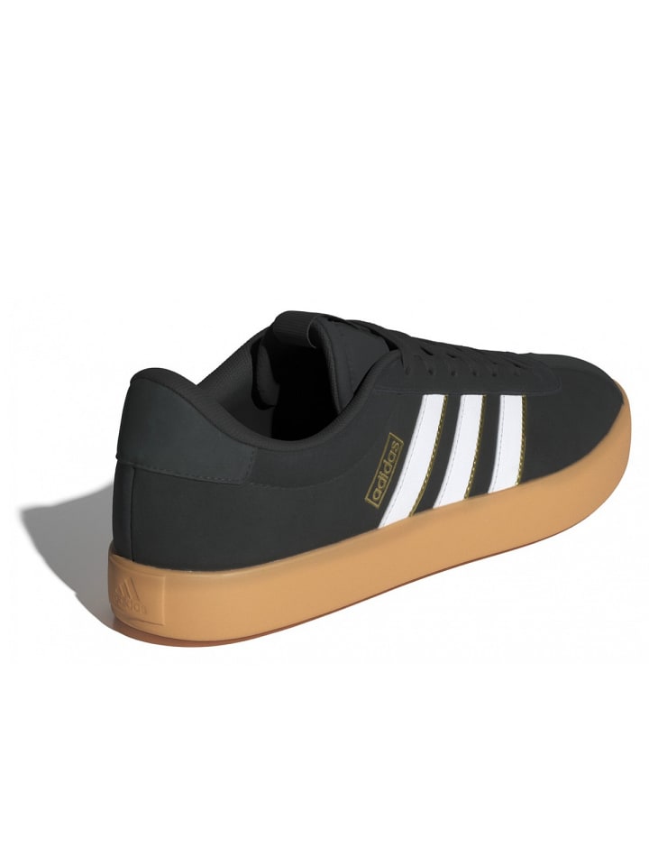 Кроссовки на шнуровке adidas, черный — фото 2