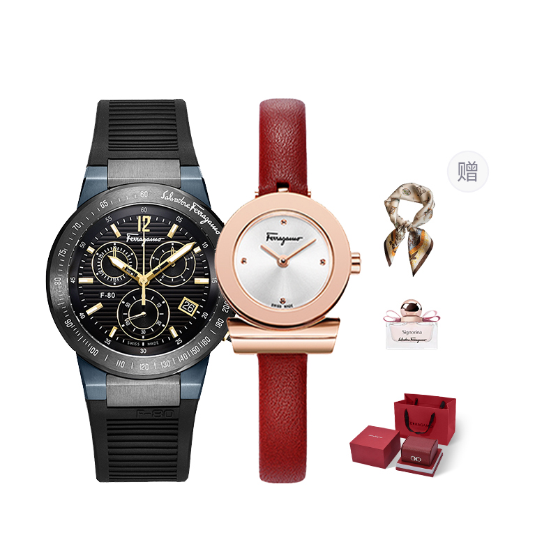 

Ferragamo Наручные часы кварцевый механизм ремешок из натуральной кожи 44 мм белый циферблат унисекс бренд лимитированный Fortune Box+шелковый шарф