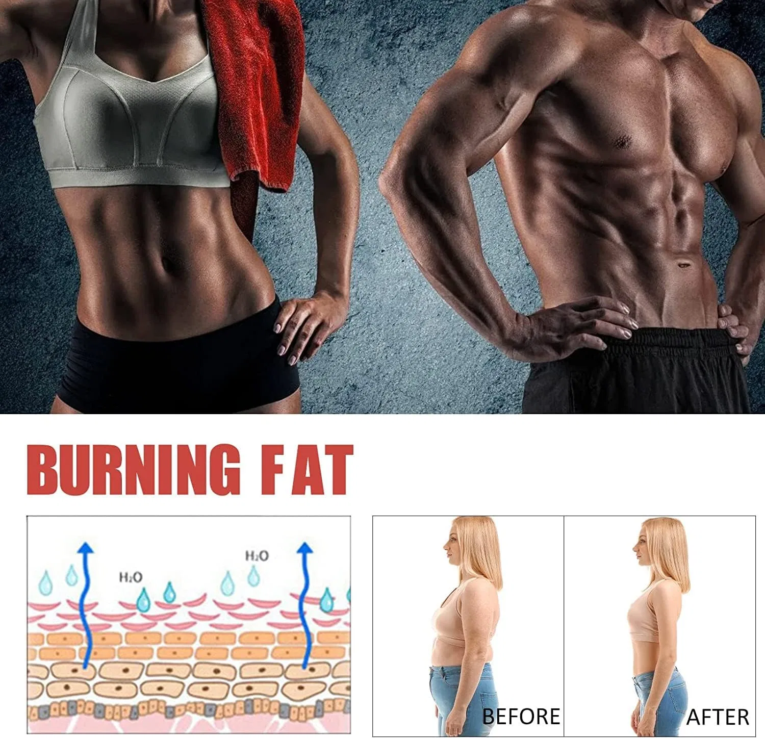 Крем для тела Sculptique Abs Sculpting Cream для усиления мышц Pelinuar, For Women. — фото 3