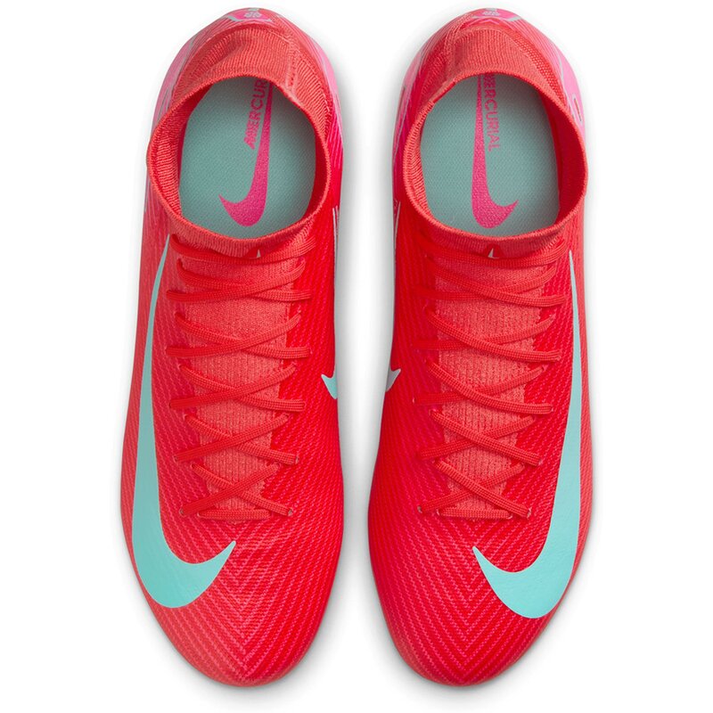 Футбольные бутсы для игры в хард zm superfly 10 pro fg Nike, мультиколор — фото 3