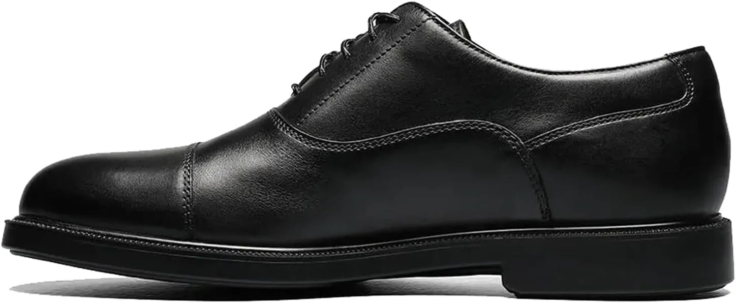 Мужские оксфорды Florsheim Dailey с закругленным носком, черный — фото 3