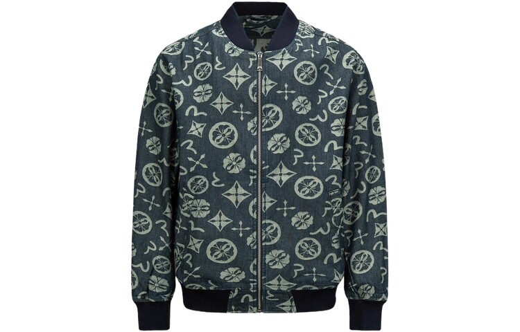 

Куртка мужская джинсовая синяя Evisu, синий