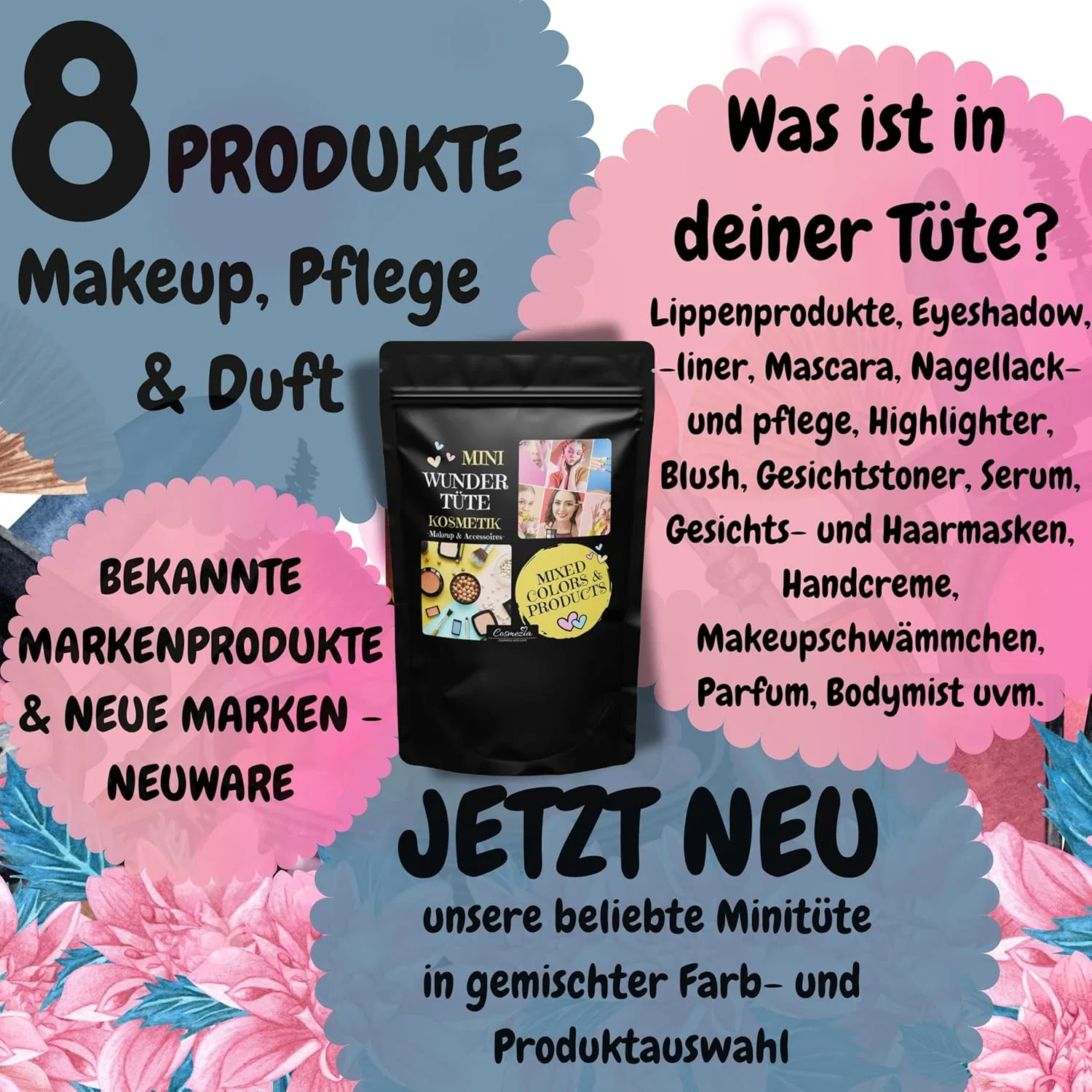 Набор из 8 косметических продуктов «Beauty Wonder Bag» Cosmezia — фото 3