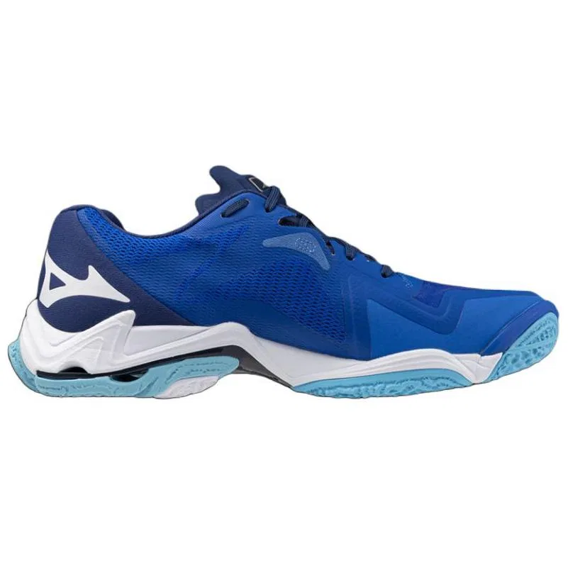 Кроссовки для тренировок Wave Lightning Z8 Mizuno Blue White — фото 3