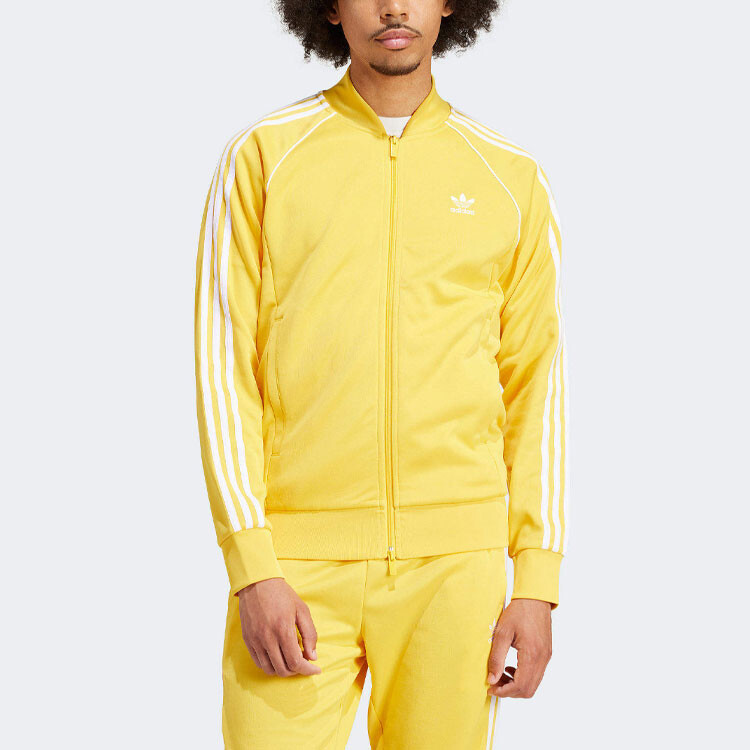 Мужская спортивная куртка Adicolor Classics SST «Bold Gold» Adidas Originals, желтый — фото 2
