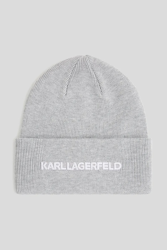 

Шапка Karl Lagerfeld, серый
