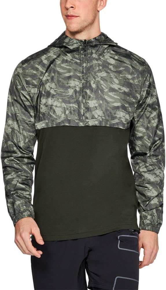 

Under Armour мужская ветровка Sportstyle Anorak, Artillery Green/ Moss Green/ Artillery Green