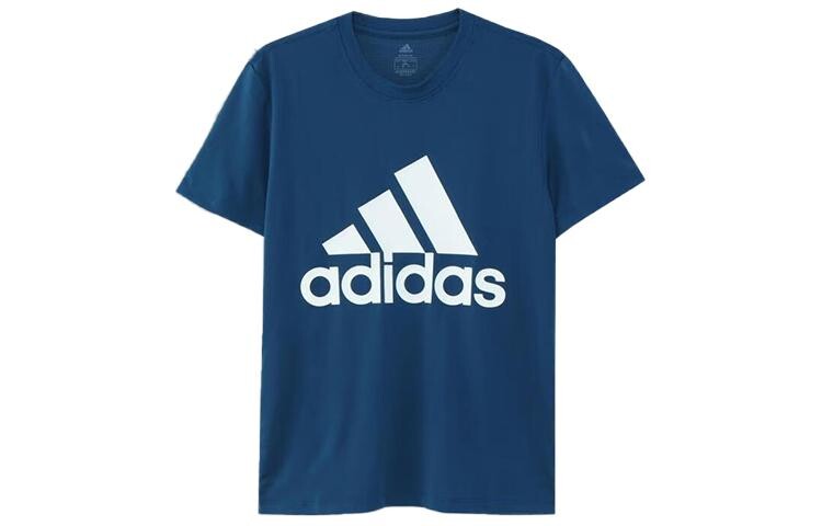 

Футболка мужская синяя Adidas, синий