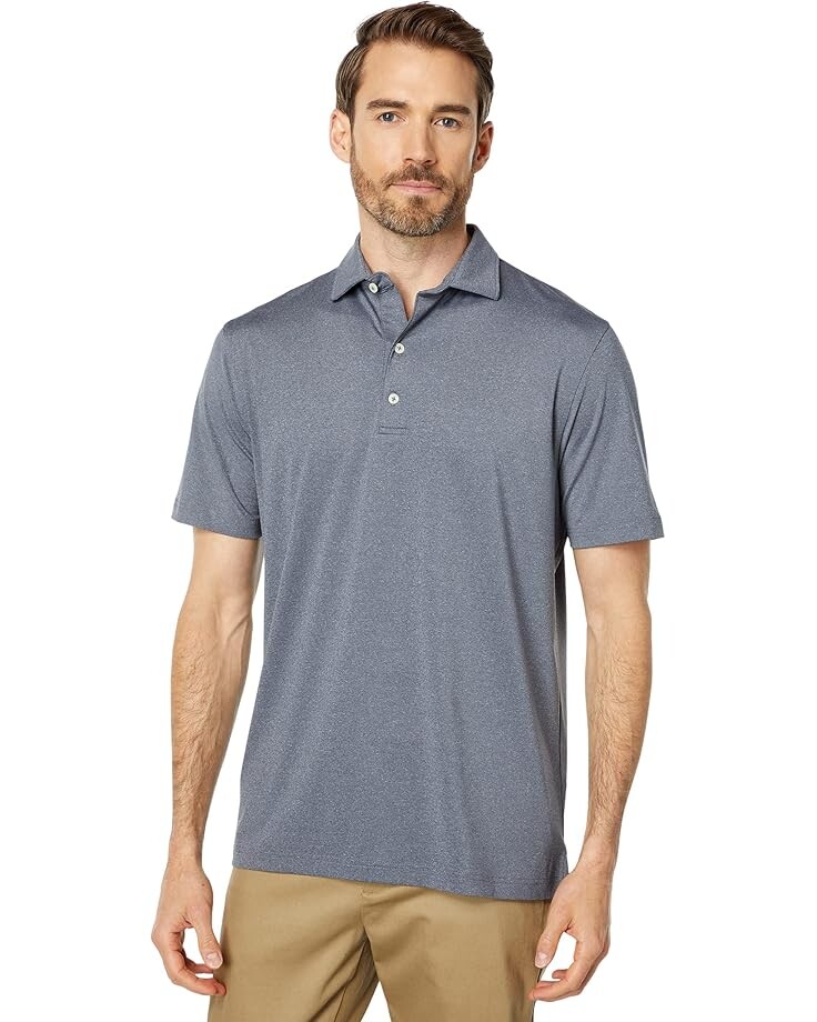 

Поло johnnie-O Birdie Performance Golf Polo, цвет Heather Black