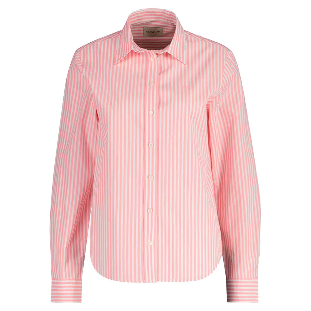 

Рубашка с длинным рукавом Gant Classic, розовый