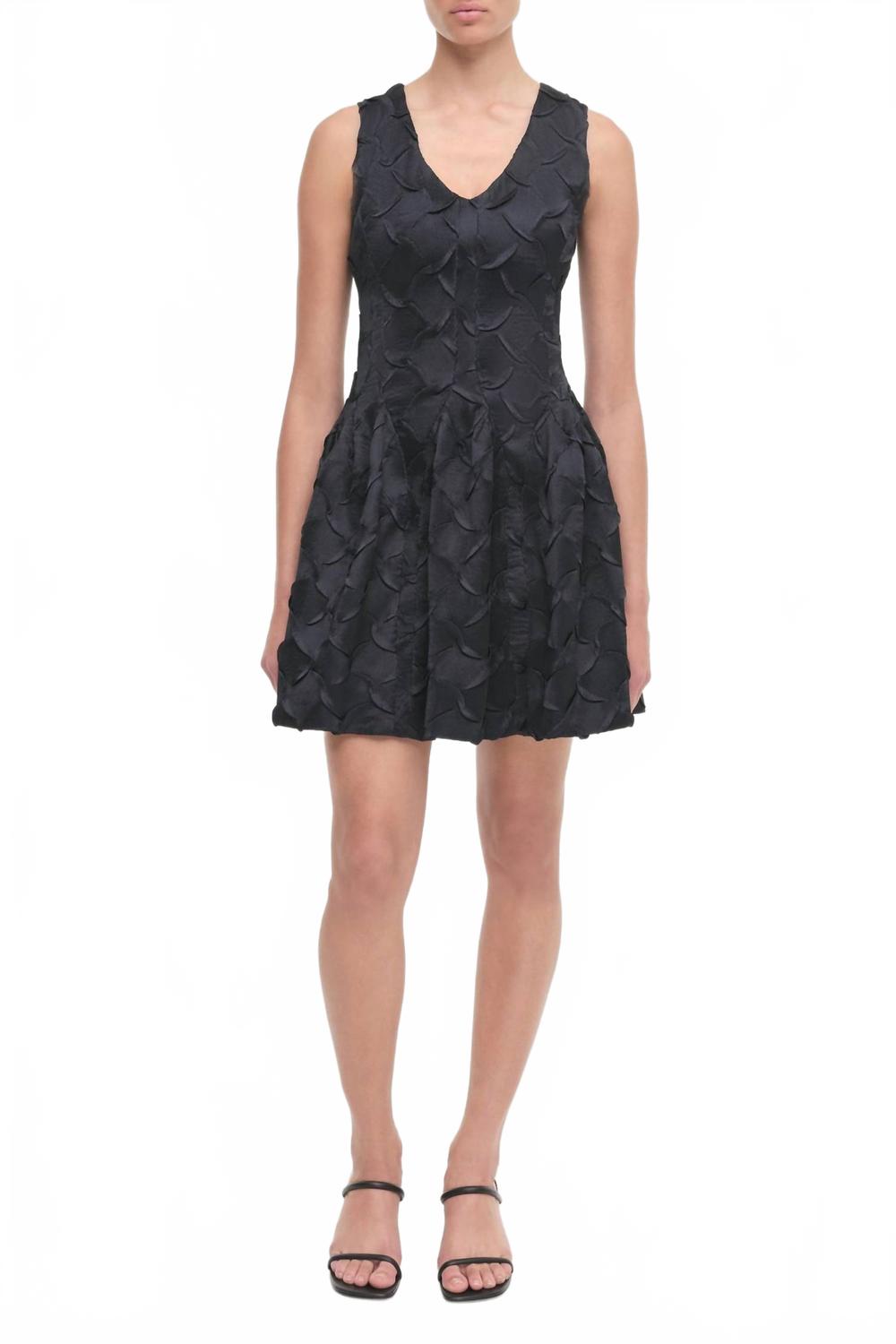 

Сабин мини платье в черном SIMKHAI