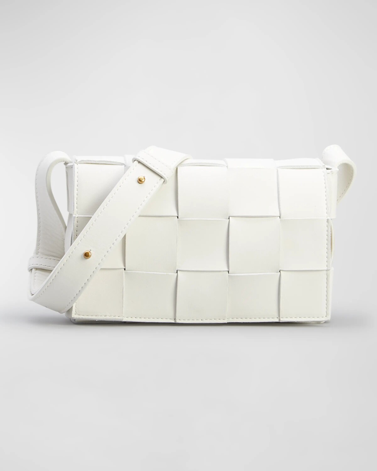 

Маленькая сумка-кассета Bottega Veneta, белый