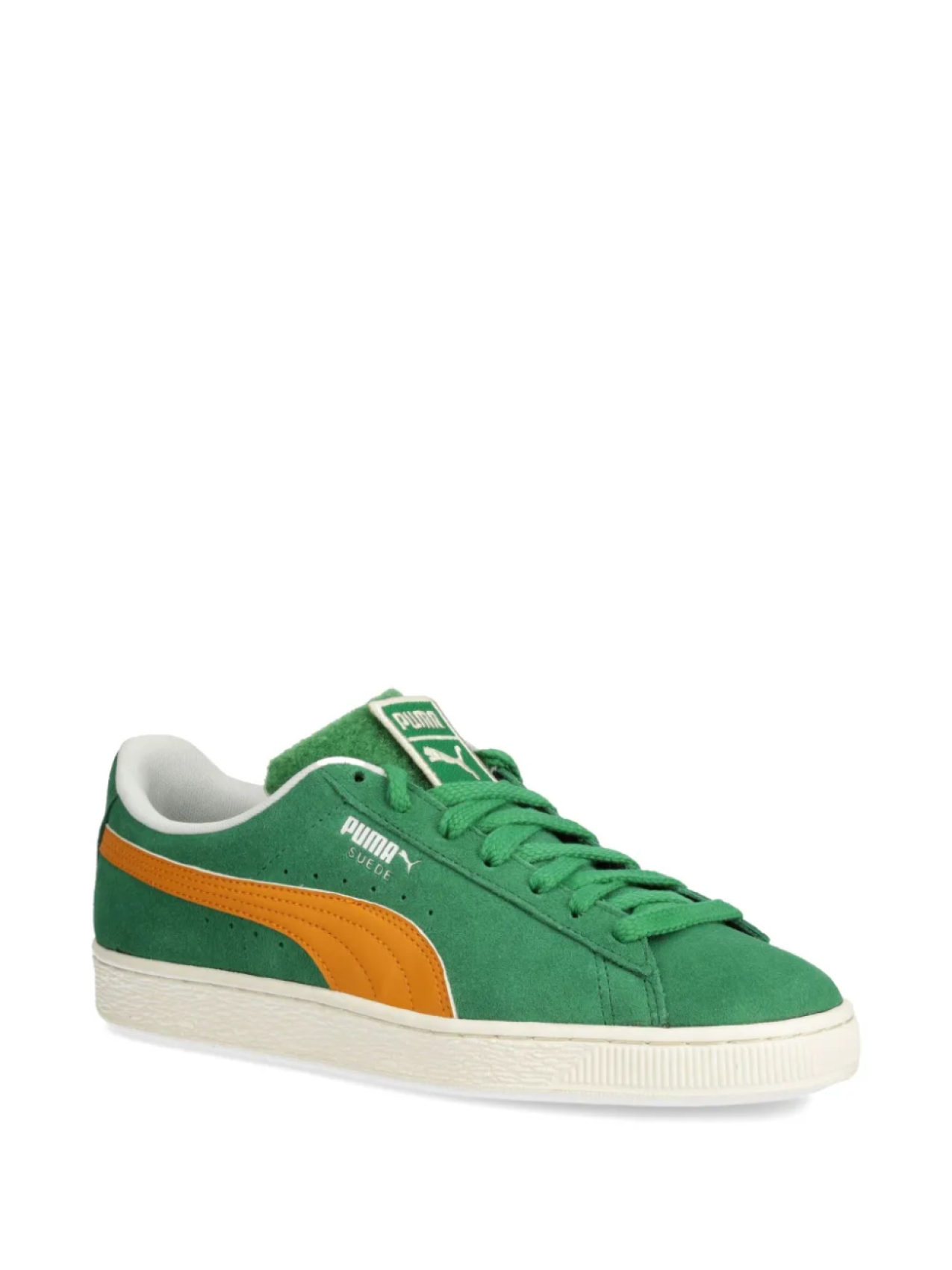 Кроссовки PUMA Suede Patch, зеленый — фото 2