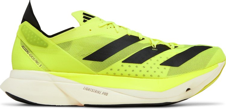 

Кроссовки Adizero Adios Pro 3 'Solar Yellow', желтый