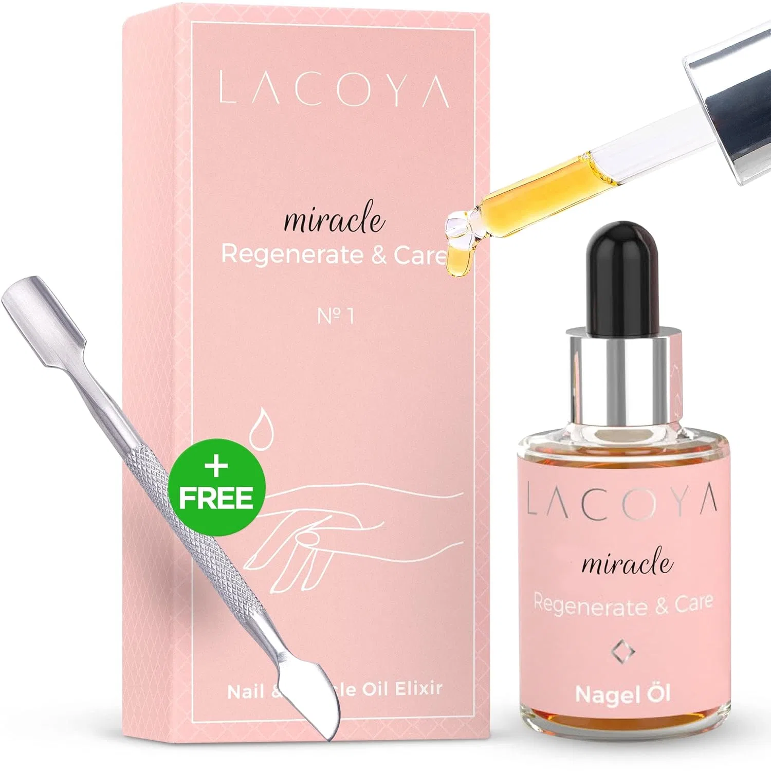Масло для ногтей и кутикулы LACOYA, 10 мл Lacoya