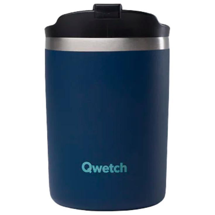 

Кружка дорожная 470 мл матовая темно-синяя Qwetch